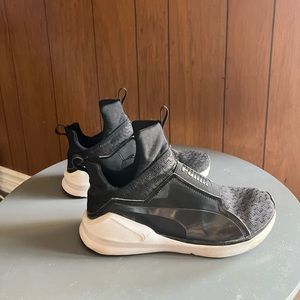 PUMA Women's Black Fierce 2 High-top Sneakers/Shoes (Size 7)